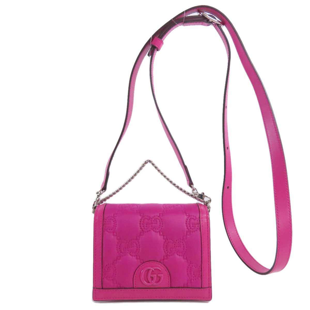 GUCCI グッチ 723777 GG ロングショルダー 2WAY ショルダーバッグ ナイロン レディース 中古