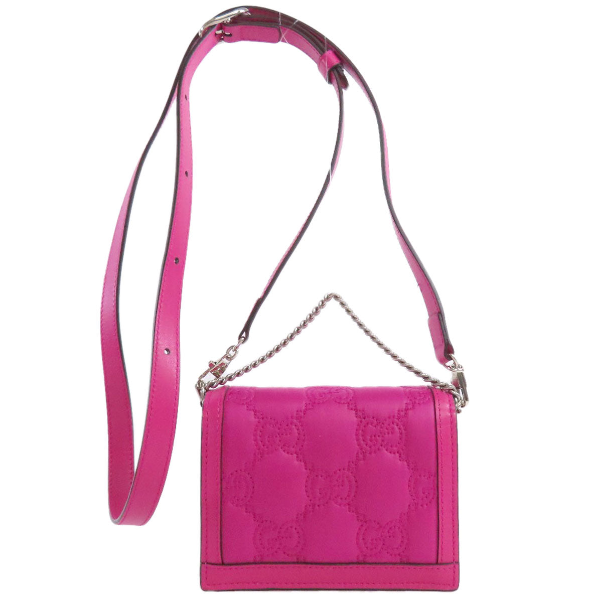 GUCCI グッチ 723777 GG ロングショルダー 2WAY ショルダーバッグ ナイロン レディース 中古