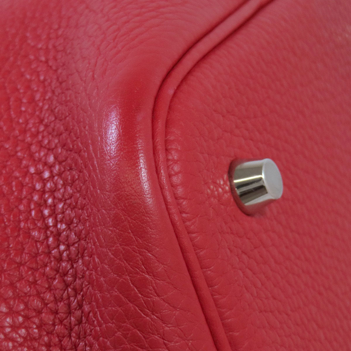 HERMES エルメス ピコタンロックMM シルバー金具 ハンドバッグ トリヨン レディース 中古