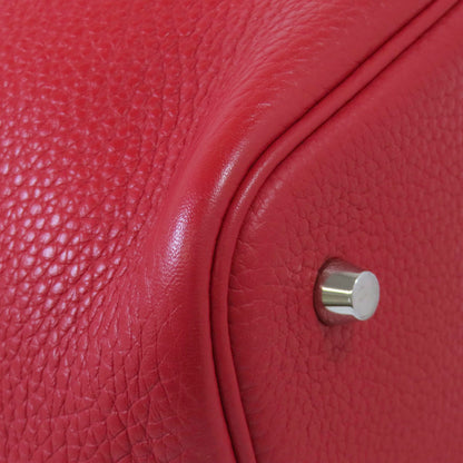 HERMES エルメス ピコタンロックMM シルバー金具 ハンドバッグ トリヨン レディース 中古