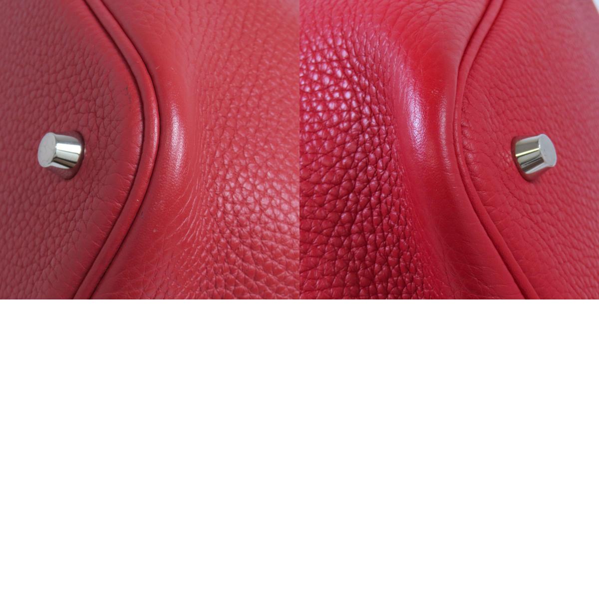 HERMES エルメス ピコタンロックMM シルバー金具 ハンドバッグ トリヨン レディース 中古