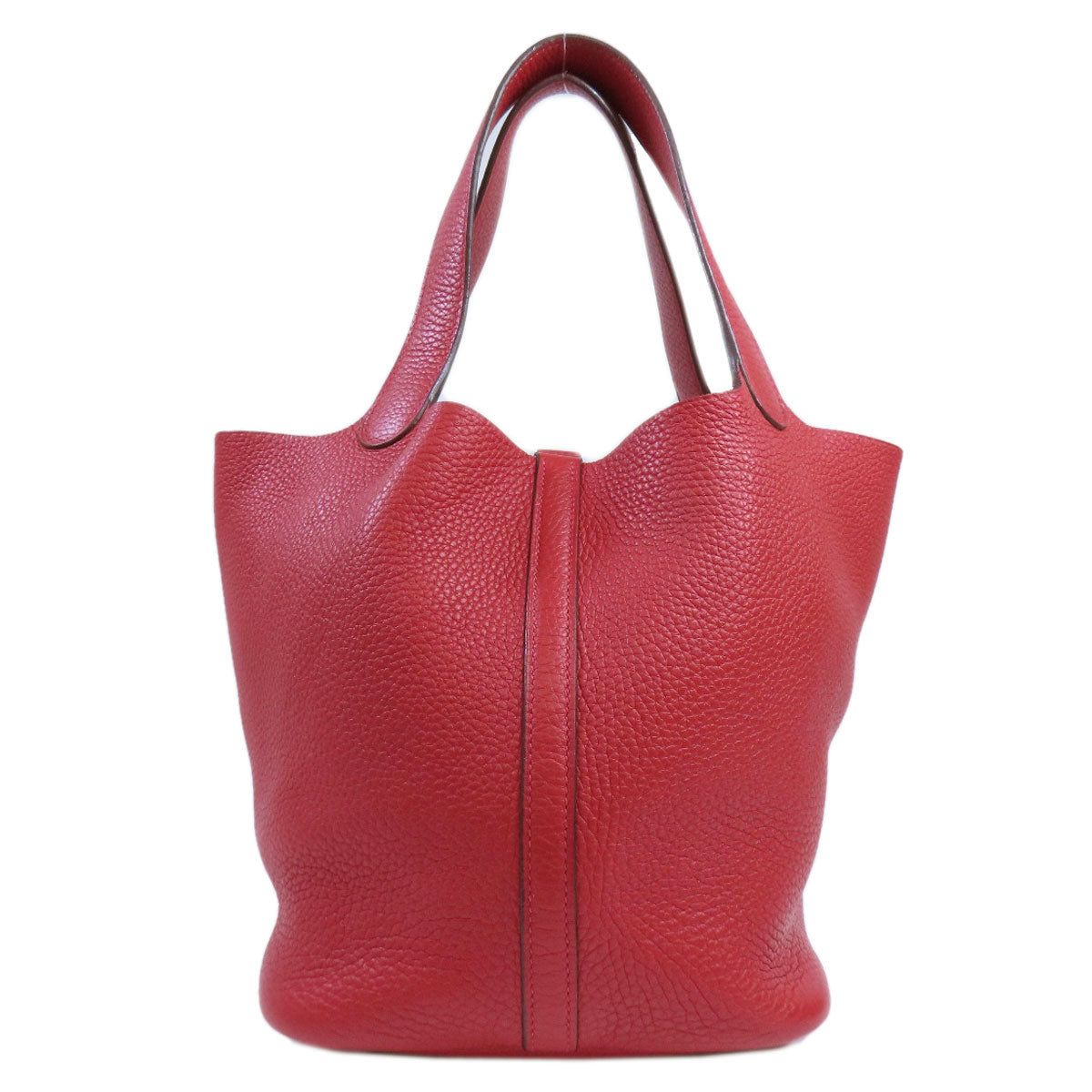 HERMES エルメス ピコタンロックMM シルバー金具 ハンドバッグ トリヨン レディース 中古