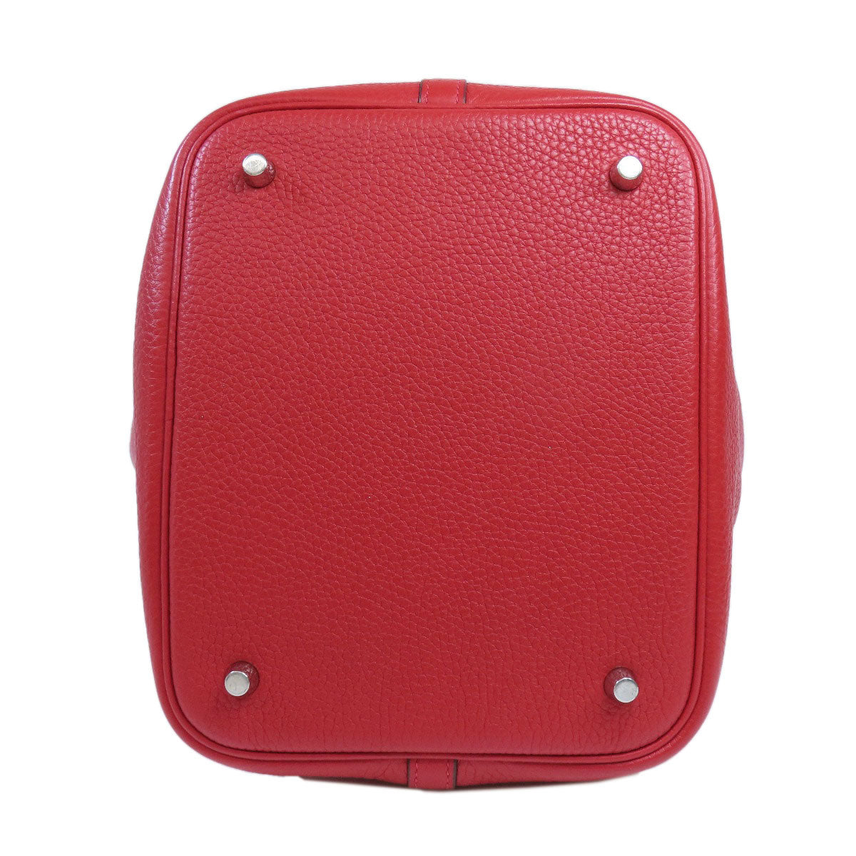 HERMES エルメス ピコタンロックMM シルバー金具 ハンドバッグ トリヨン レディース 中古