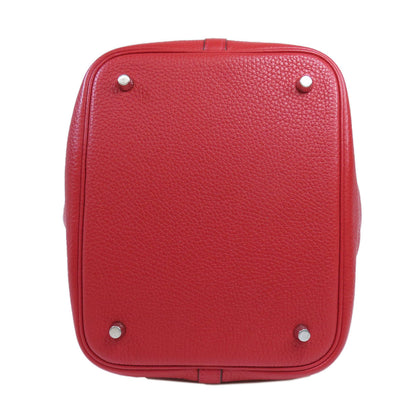 HERMES エルメス ピコタンロックMM シルバー金具 ハンドバッグ トリヨン レディース 中古