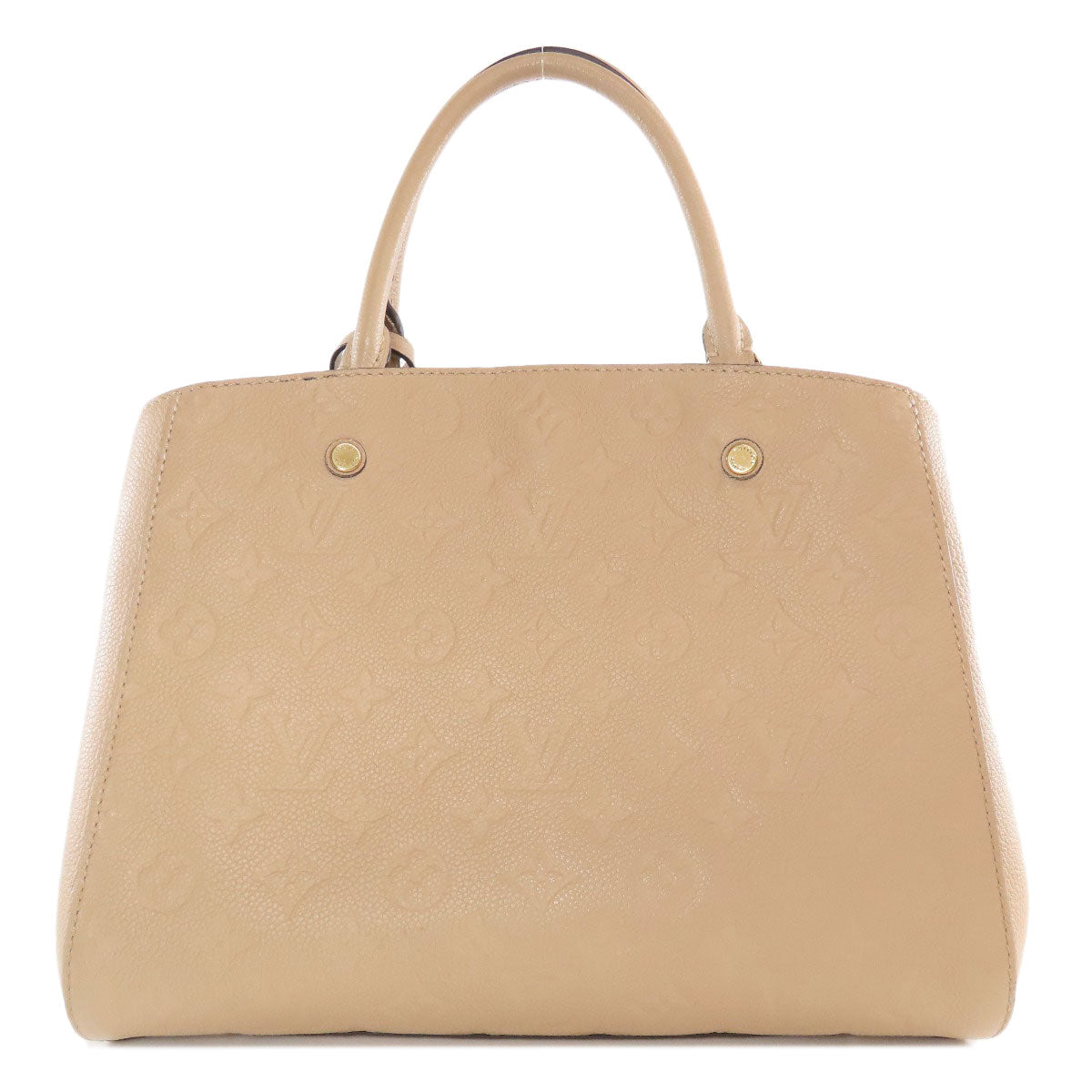 LOUIS VUITTON ルイヴィトン M41152 モンテーニュMM ハンドバッグ アンプラント レディース 中古