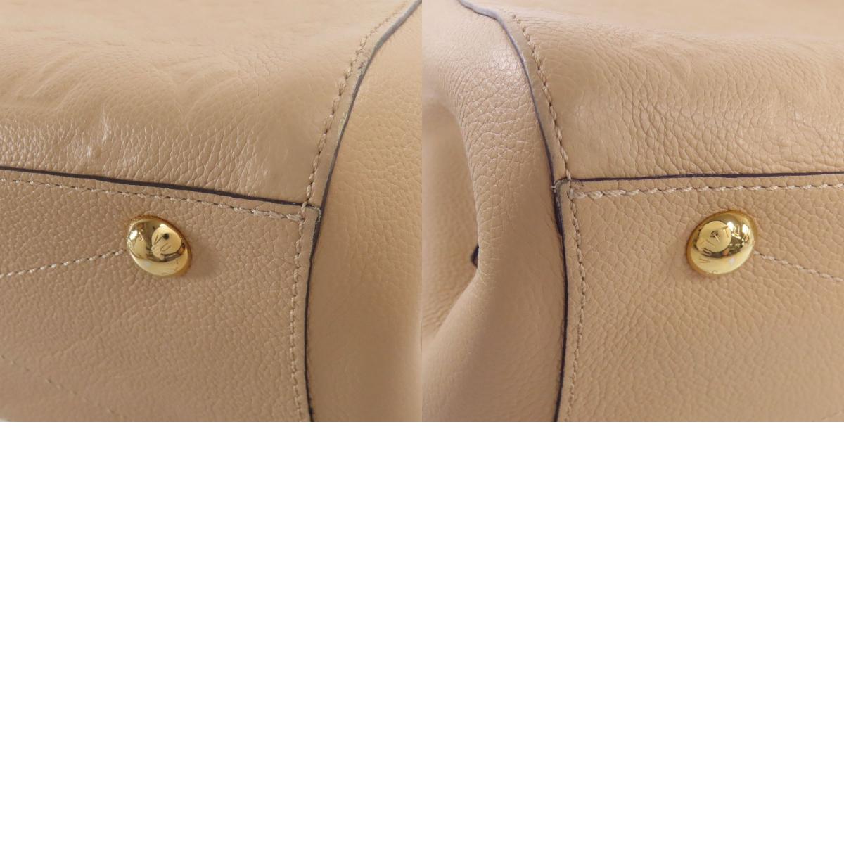 LOUIS VUITTON ルイヴィトン M41152 モンテーニュMM ハンドバッグ アンプラント レディース 中古