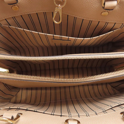 LOUIS VUITTON ルイヴィトン M41152 モンテーニュMM ハンドバッグ アンプラント レディース 中古