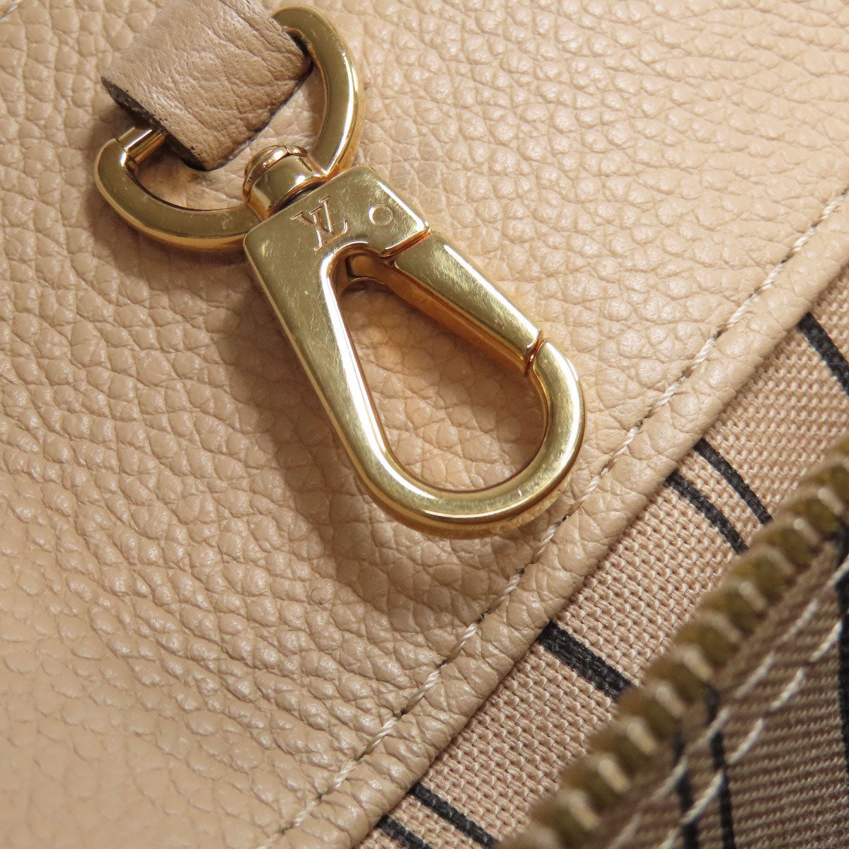 LOUIS VUITTON ルイヴィトン M41152 モンテーニュMM ハンドバッグ アンプラント レディース 中古