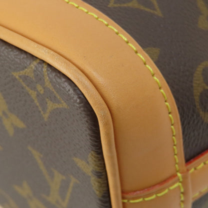 LOUIS VUITTON ルイヴィトン M81266 ナノ・ノエ ハンドバッグ モノグラムキャンバス レディース 中古