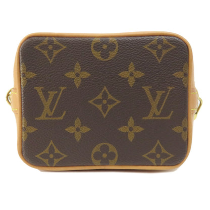 LOUIS VUITTON ルイヴィトン M81266 ナノ・ノエ ハンドバッグ モノグラムキャンバス レディース 中古