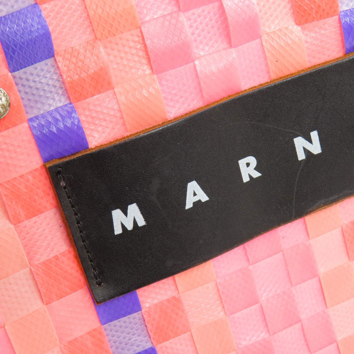 MARNI マルニ マーケットバッグ ハンドバッグ ポリプロピレン レディース 中古