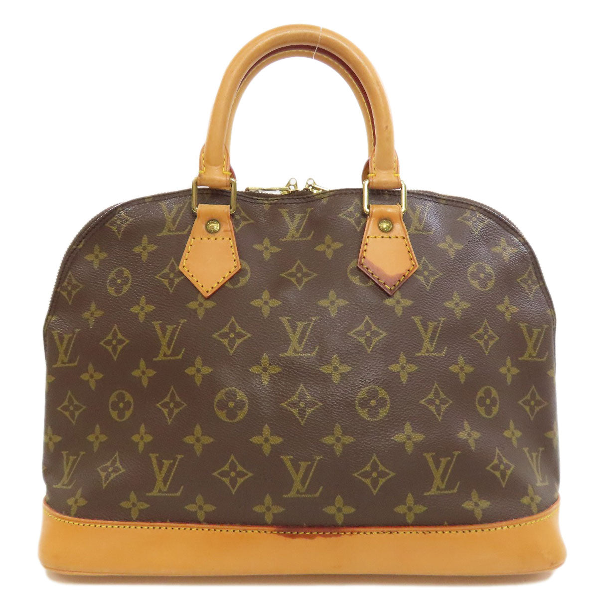 LOUIS VUITTON ルイヴィトン M51130 アルマ ハンドバッグ モノグラムキャンバス レディース 中古