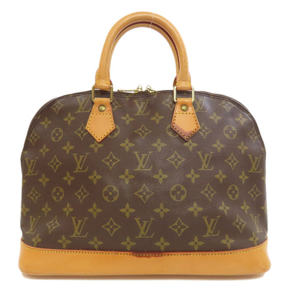 LOUIS VUITTON ルイヴィトン M51130 アルマ ハンドバッグ モノグラムキャンバス レディース 中古