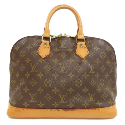 LOUIS VUITTON ルイヴィトン M51130 アルマ ハンドバッグ モノグラムキャンバス レディース 中古