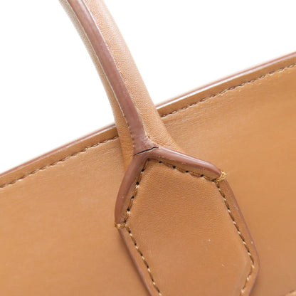 BURBERRY バーバリー 2WAY ハンドバッグ レザー レディース 中古