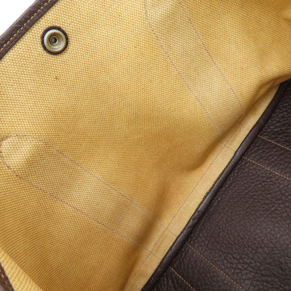 HERMES エルメス ガーデンパーティPM マロン シルバー金具 トートバッグ トワルアッシュ レディース 中古