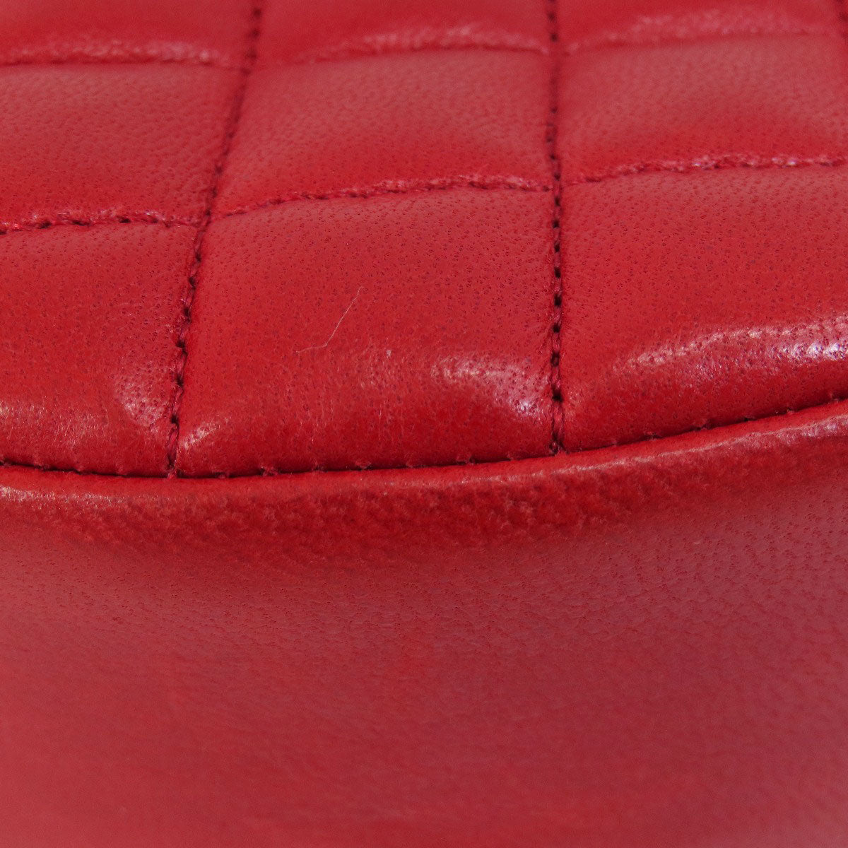 CHANEL シャネル ココマーク ゴールド金具 ショルダーバッグ ラムスキン レディース 中古