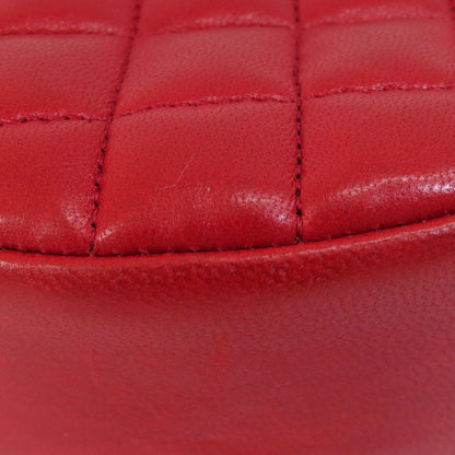 CHANEL シャネル ココマーク ゴールド金具 ショルダーバッグ ラムスキン レディース 中古
