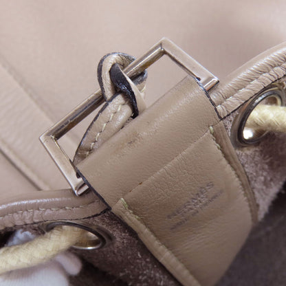 HERMES エルメス ランチ ワンショルダー トートバッグ カーフ レディース 中古