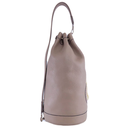 HERMES エルメス ランチ ワンショルダー トートバッグ カーフ レディース 中古
