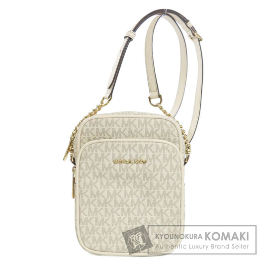 Michael Kors マイケルコース MKシグネチャー ショルダーバッグ PVC レディース 中古