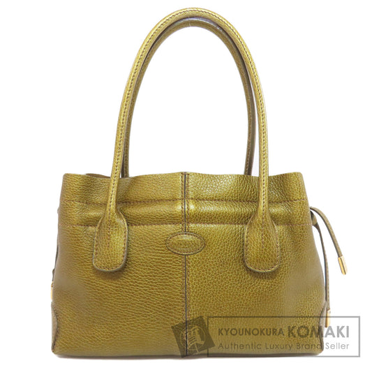 TODS トッズ ロゴ トートバッグ レザー レディース 中古