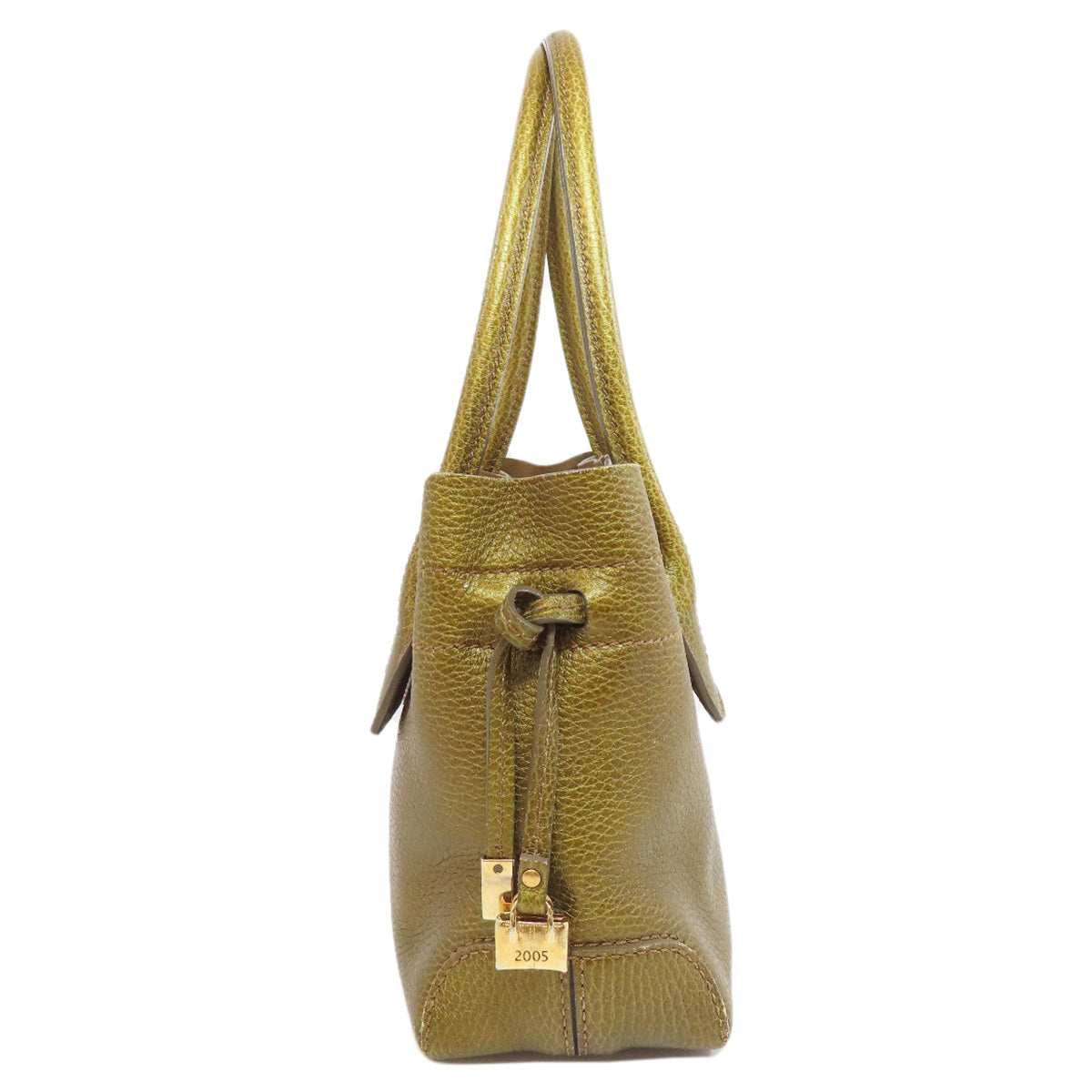 TODS トッズ ロゴ トートバッグ レザー レディース 中古