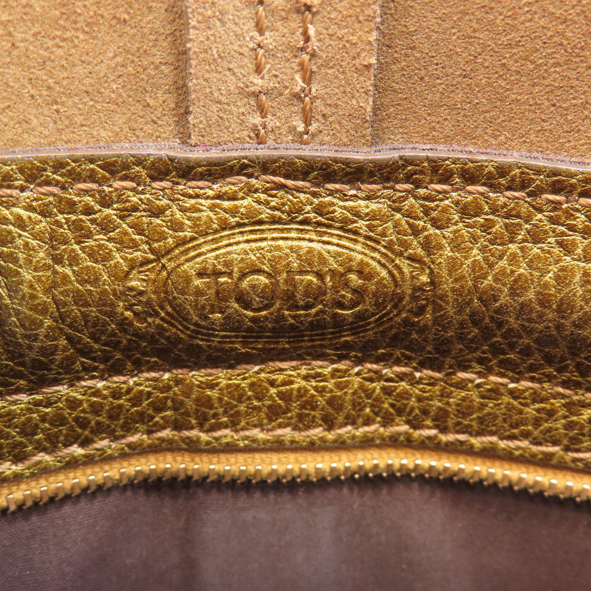 TODS トッズ ロゴ トートバッグ レザー レディース 中古