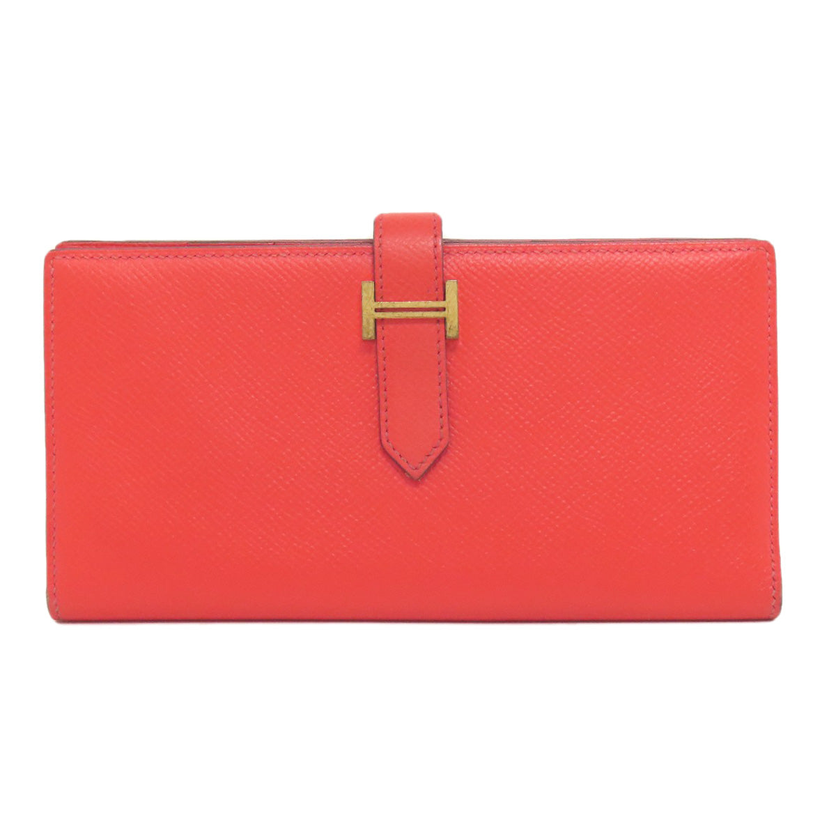 HERMES エルメス ベアンスフレ ゴールド金具 長財布（小銭入れあり） エプソン レディース 中古
