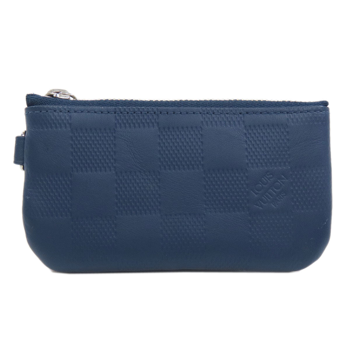 LOUIS VUITTON ルイヴィトン N40438 ポシェット・クレ コインケース ダミエアンフィニ レディース 中古