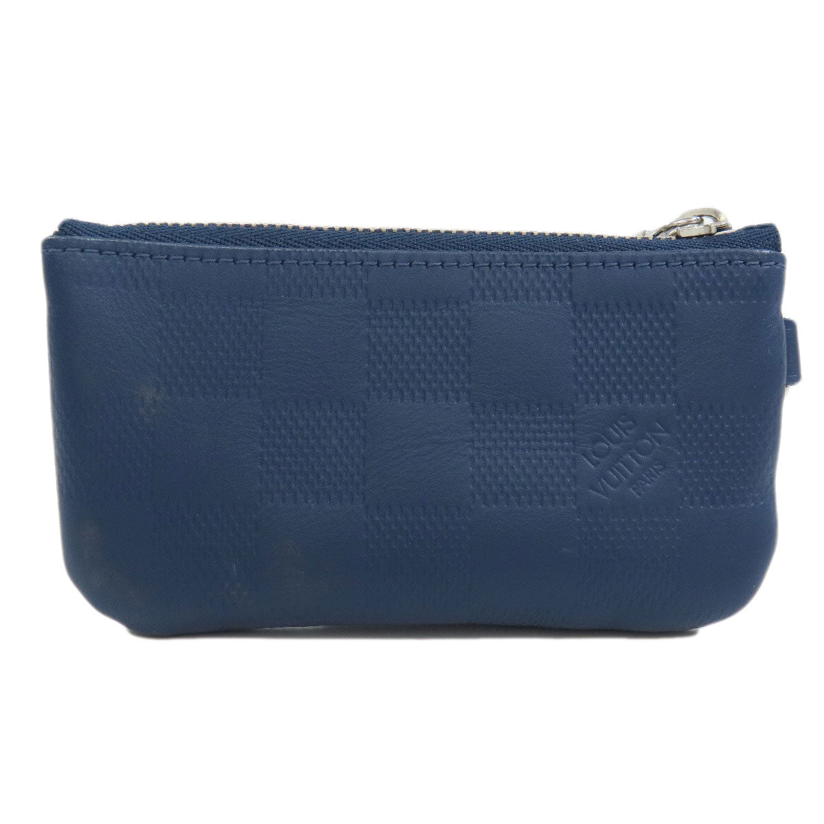 LOUIS VUITTON ルイヴィトン N40438 ポシェット・クレ コインケース ダミエアンフィニ レディース 中古