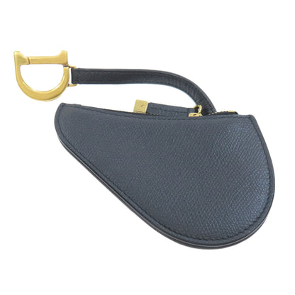 CHRISTIAN DIOR クリスチャンディオール サドル コインケース レザー レディース 中古