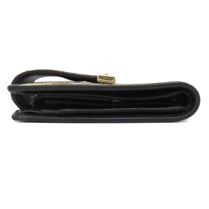 GUCCI グッチ 181669 GG 二つ折り財布（小銭入れあり） キャンバス レディース 中古