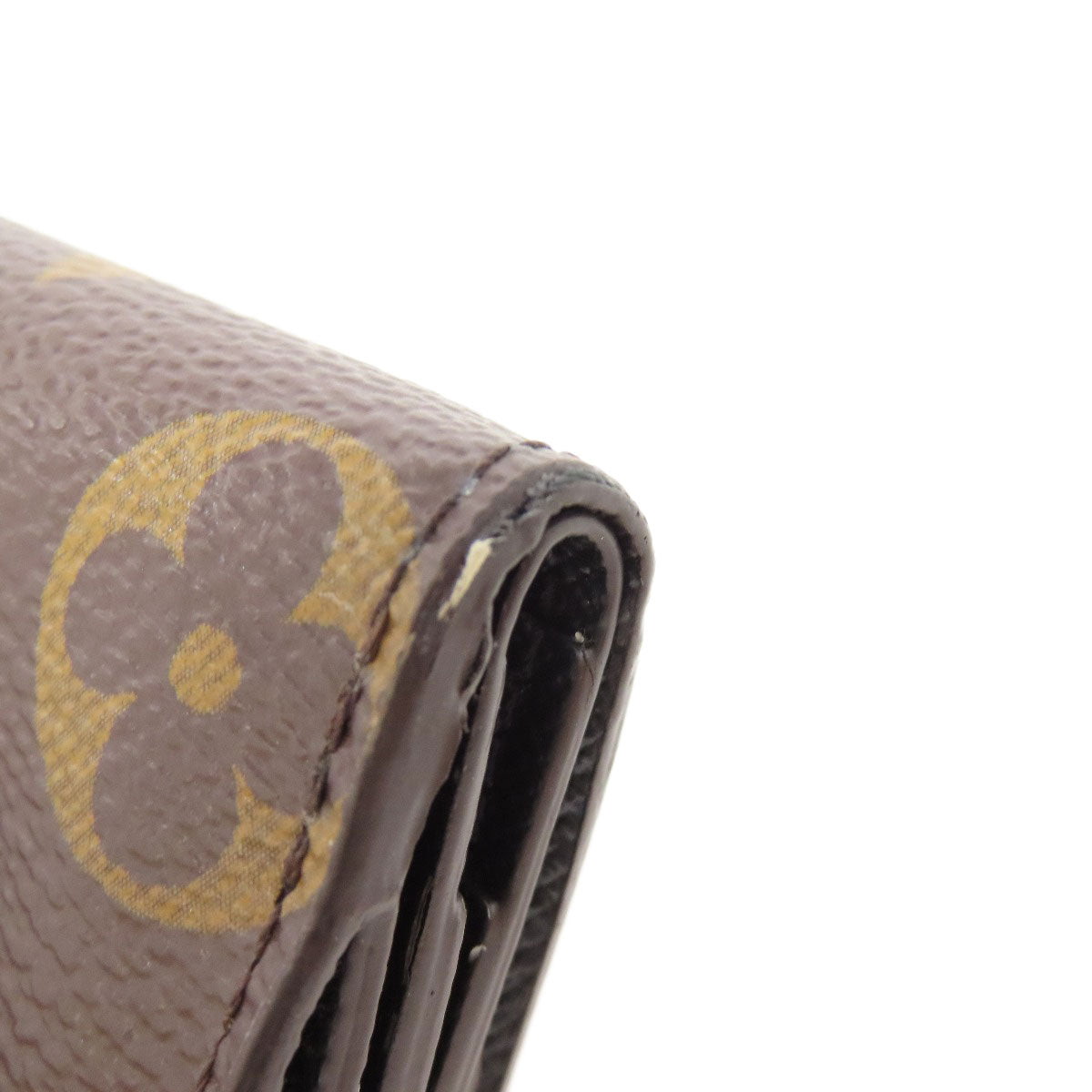 LOUIS VUITTON ルイヴィトン M80725 ゾエ 二つ折り財布（小銭入れあり） モノグラムリバース レディース 中古