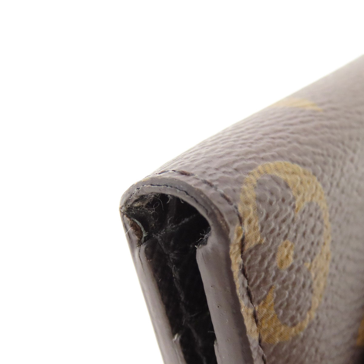 LOUIS VUITTON ルイヴィトン M80725 ゾエ 二つ折り財布（小銭入れあり） モノグラムリバース レディース 中古