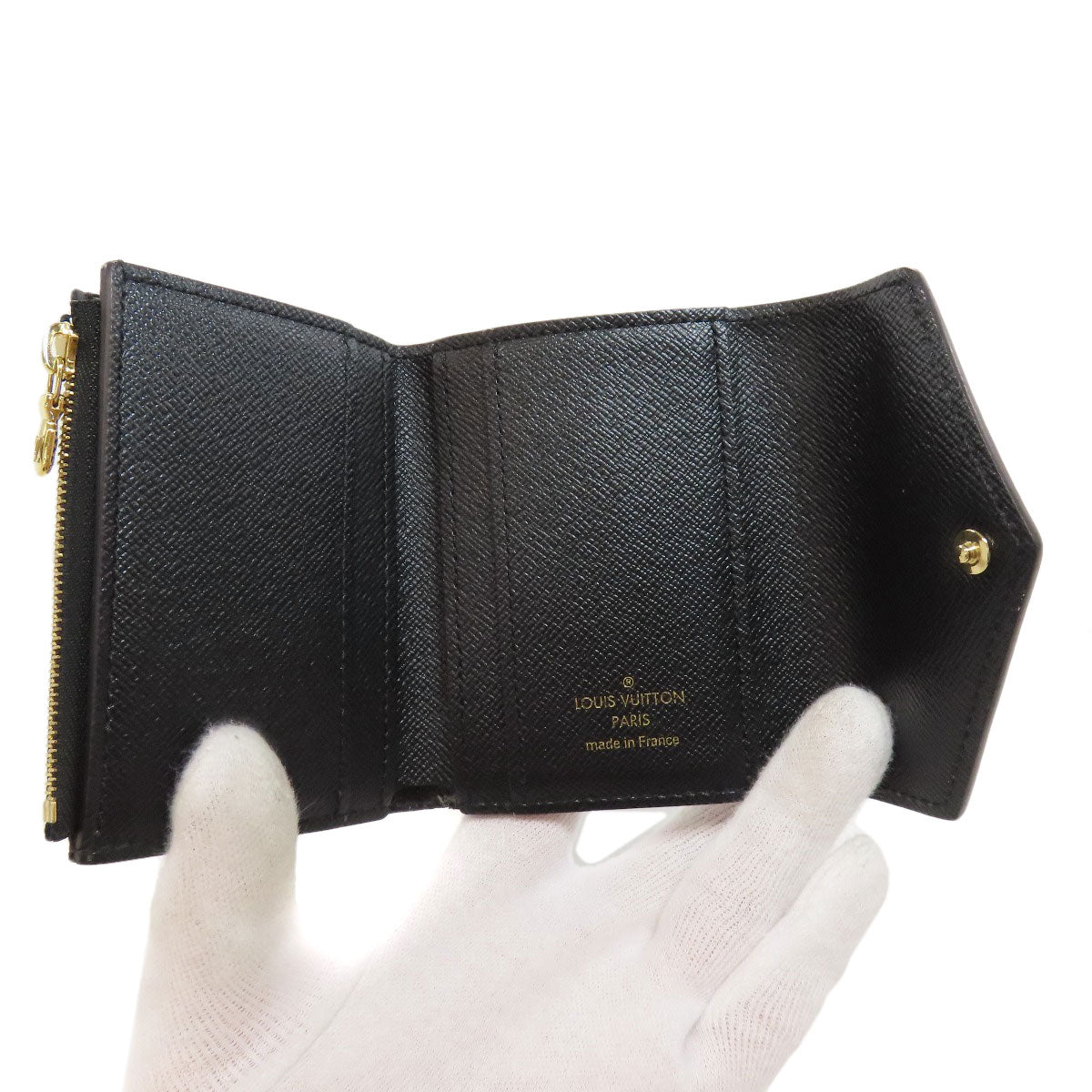 LOUIS VUITTON ルイヴィトン M80725 ゾエ 二つ折り財布（小銭入れあり） モノグラムリバース レディース 中古