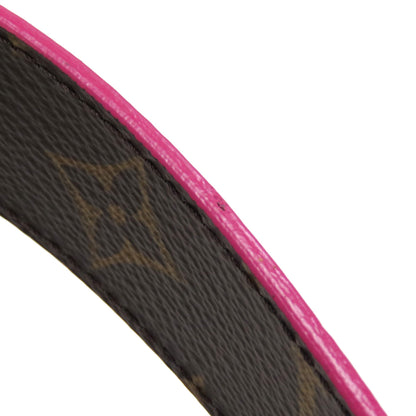 LOUIS VUITTON ルイヴィトン M0256 サンチュール LVイニシャル ベルト モノグラムキャンバス レディース 中古