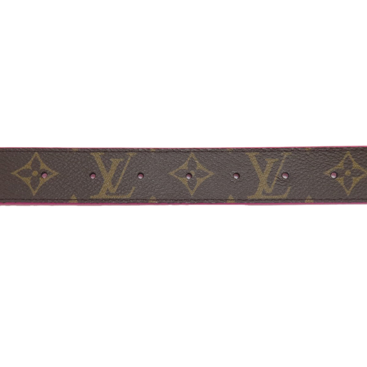 LOUIS VUITTON ルイヴィトン M0256 サンチュール LVイニシャル ベルト モノグラムキャンバス レディース 中古