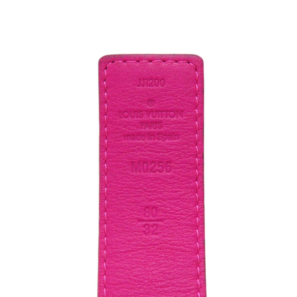 LOUIS VUITTON ルイヴィトン M0256 サンチュール LVイニシャル ベルト モノグラムキャンバス レディース 中古
