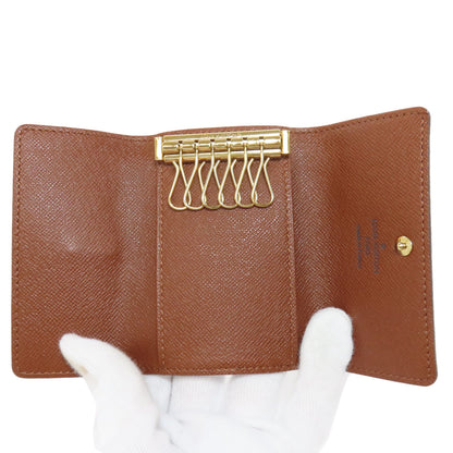 LOUIS VUITTON ルイヴィトン M62630 ミュルティクレ6 キーケース モノグラムキャンバス レディース 中古