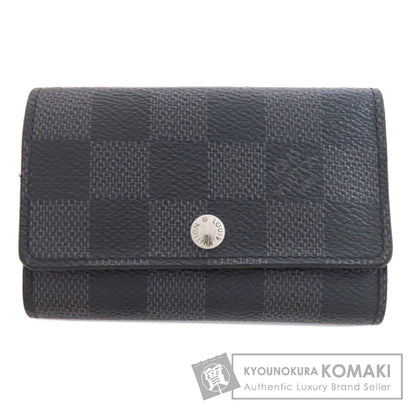 LOUIS VUITTON ルイヴィトン M62662 ミュルティクレ6 キーケース ダミエキャンバス レディース 中古
