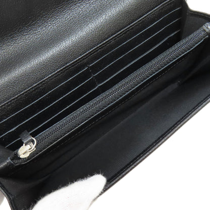 CHANEL シャネル カメリア ココマーク 長財布（小銭入れあり） カーフ レディース 中古