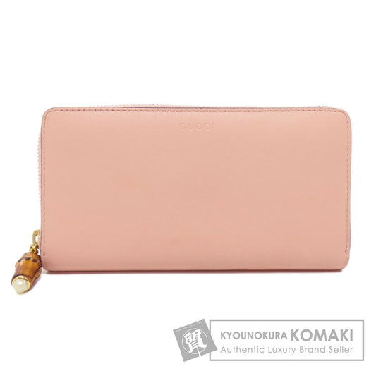 GUCCI グッチ 453158 ロゴ 長財布（小銭入れあり） レザー レディース 中古