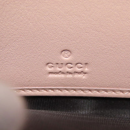GUCCI グッチ 453158 ロゴ 長財布（小銭入れあり） レザー レディース 中古