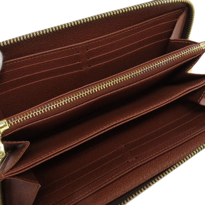 LOUIS VUITTON ルイヴィトン M42616 ジッピー・ウォレット 長財布（小銭入れあり） ダミエキャンバス レディース 中古