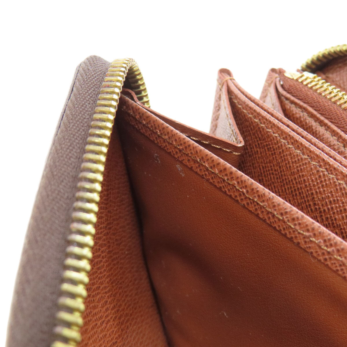 LOUIS VUITTON ルイヴィトン M42616 ジッピー・ウォレット 長財布（小銭入れあり） ダミエキャンバス レディース 中古