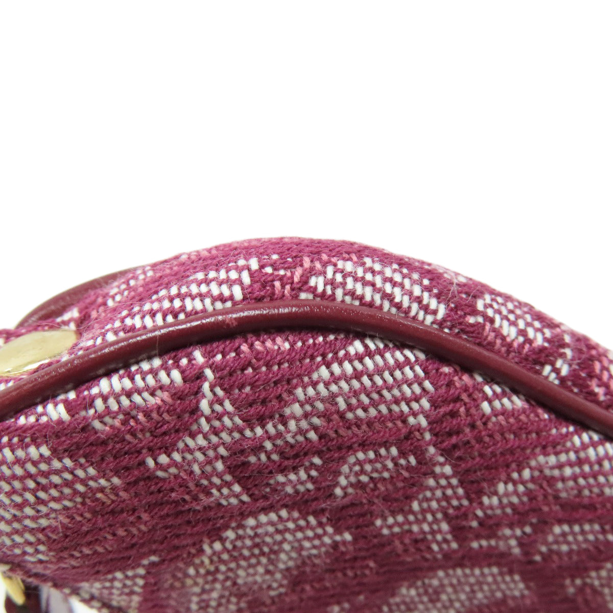 CHRISTIAN DIOR クリスチャンディオール サドル トロッター柄 コインケース キャンバス レディース 中古