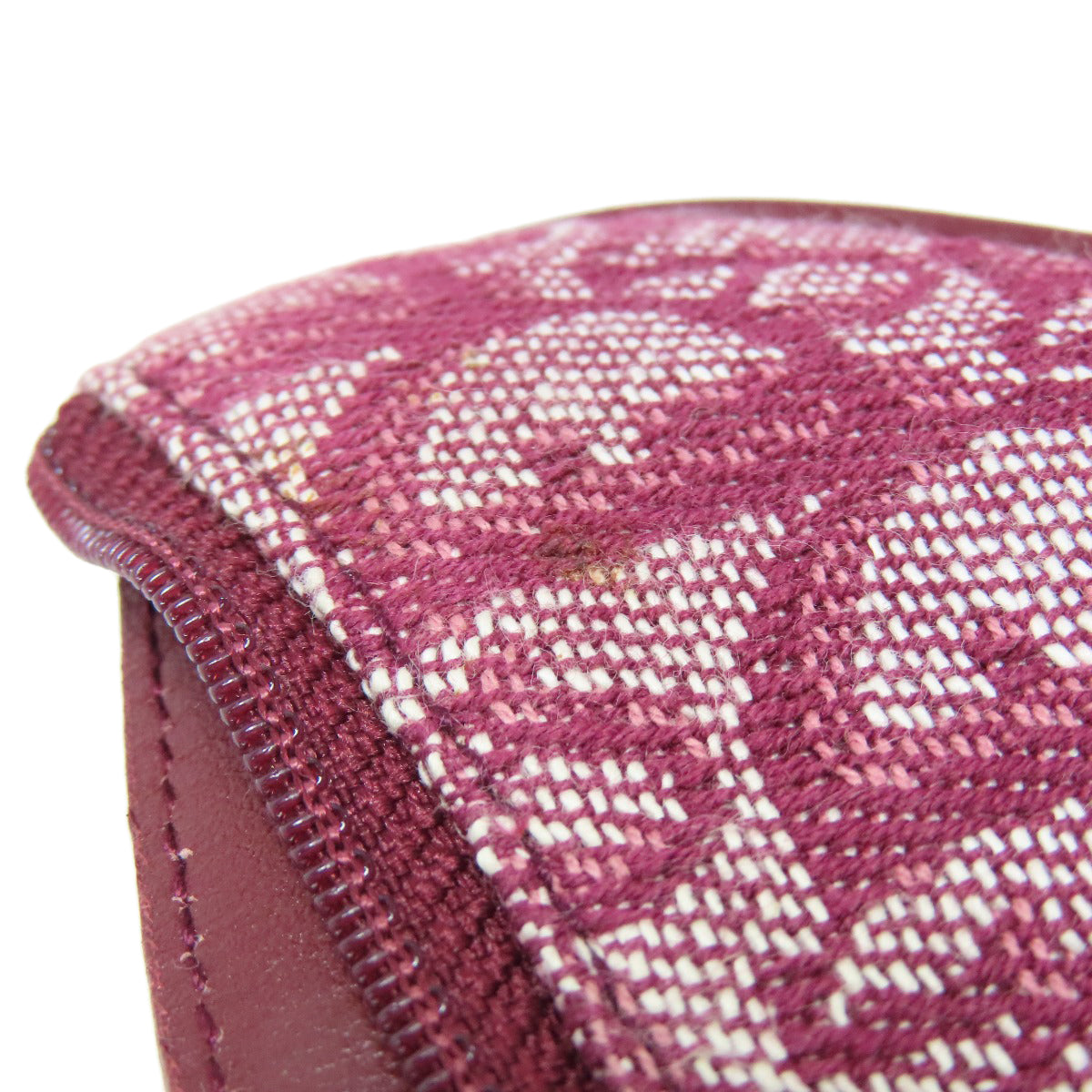 CHRISTIAN DIOR クリスチャンディオール サドル トロッター柄 コインケース キャンバス レディース 中古