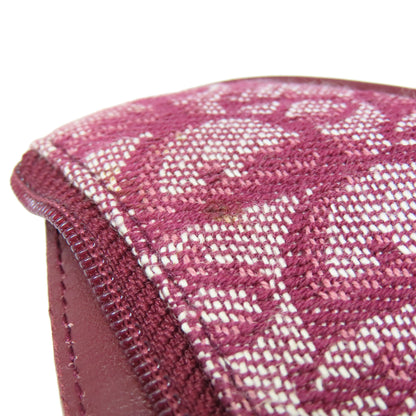 CHRISTIAN DIOR クリスチャンディオール サドル トロッター柄 コインケース キャンバス レディース 中古
