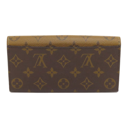 LOUIS VUITTON ルイヴィトン M82157 ポルトフォイユ・エミリー 長財布（小銭入れあり） モノグラムリバース レディース 中古